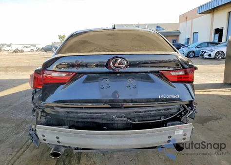 2015 Lexus Is 250 z USA, uszkodzony, nr VIN JTHBF1D27F5058464